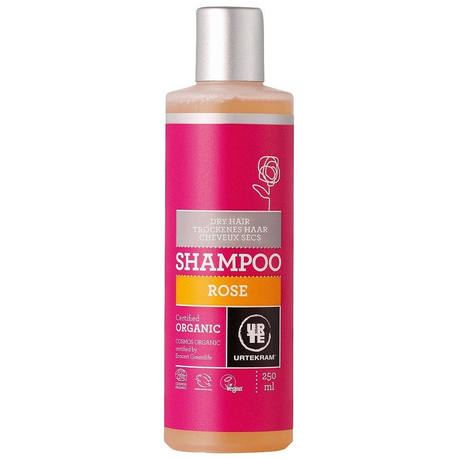 Urtekram Szampon różany do włosów suchych 250 ml