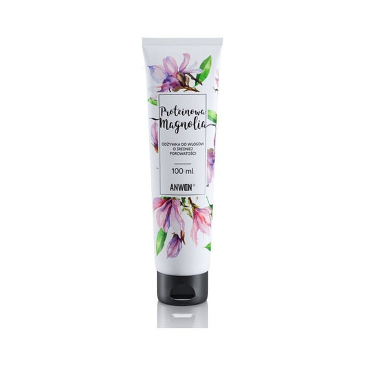 Anwen Odżywka do włosów o średniej porowatości mała proteinowa magnolia 100 ml