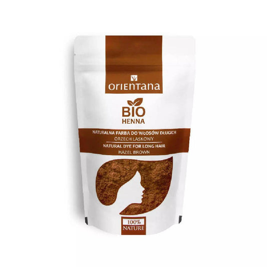Orientana Bio henna orzech laskowy 50 g